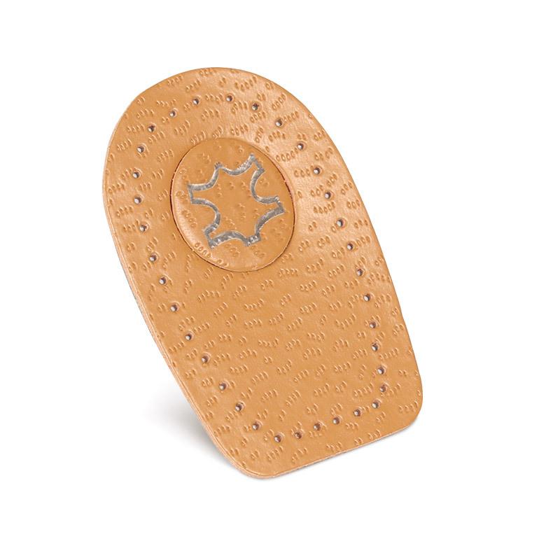 Removable Leather Heel Pad Thickened Soft Sports Back Pad Invisible Anti-wear and Shock-absorbing Half-size Insole