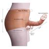 Long-Lasting Women's Wearable Realistic Silicone Dildo with Soft Flesh Insertable Pants