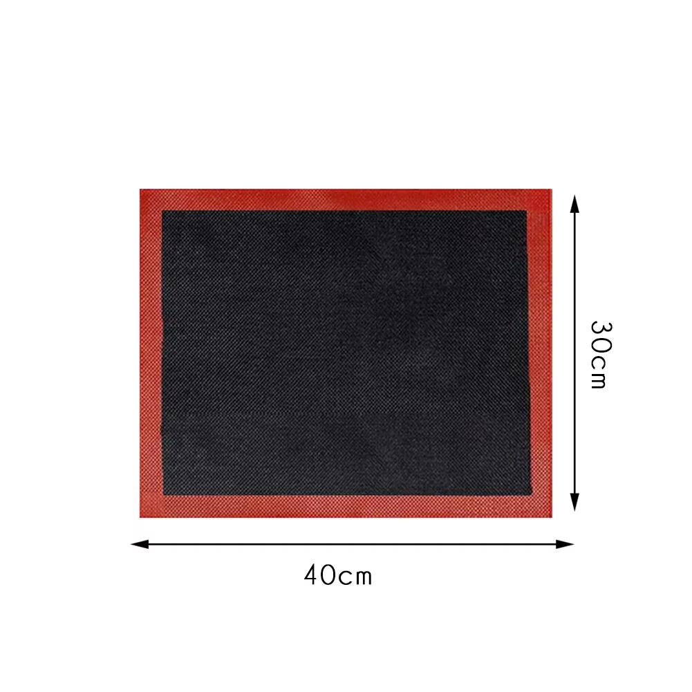

Thick Silicone 30x40cm Two Sided In One Printing Macaroon Puff Baking Mat Non Stick Pastry Oven Cake Perforated Sheet Liner Mat