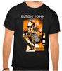 Elton John Music Logo Black 100% Cotton T-shirt Mens Tees Top -1259 -Kids-