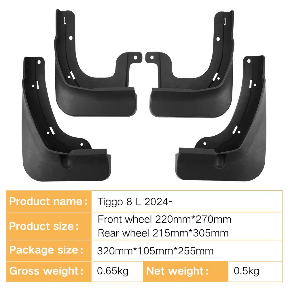 Geeignet für Chery Tiggo 8 L 2024 außenhandel kreuz-grenze auto reifen weiche gummi fender leder änderung