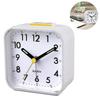 Silent Analog Alarm Clock Non Ticking, Gentle Wake, Beep Sounds, Increasing Volume, Battery Operated Snooze And Light Functions, Easy Set