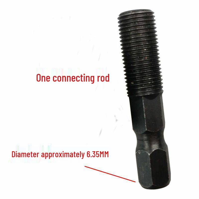 Mini Electric Grinder Three-Jaw Drill Chuck Set, 8x0.75mm Adjustable Connecting Rod