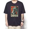 Summer Game King Tee Muto Games Blue Eyes White Dragon Print Men's T-shirt Short Sleeve Dark Mage Clothes Giant Divine Soldiers