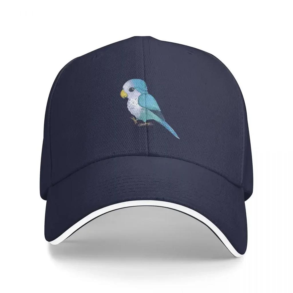 Very cute blue parrot Baseball Cap Snapback Cap Sunscreen Golf Hat Luxury Hat Unisexs Luxury Womens