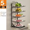 Foldable Kitchen Preparation & Storage Rack