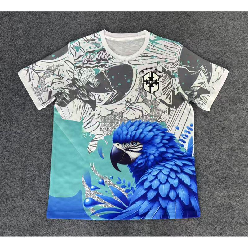 2025-26 Brazil National Team Pre-Match Jersey - Special Edition Classic Football Kit XL