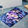 Anime Hyperdimension Neptunia Floor Mat Rectangle Anti-slip Home Soft Badmat Front Door Indoor Outdoor Mat Welcome Doormat