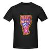 Waku Waku Gaming Design Retro Hong Kong Style Tshirt Fresh And Simple Original Short Sleeve