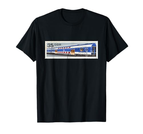 GDR East Germany Berlin train postmark SOVI8 propaganda. T-shirt.
