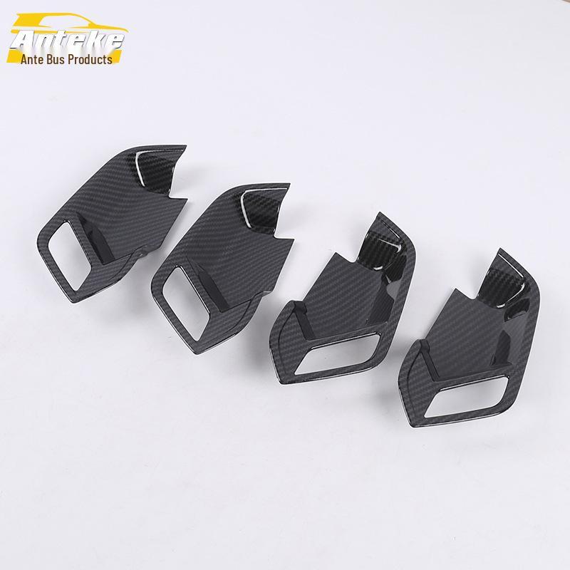 2019 Q3 Innentür Schalen Griff Abdeckung Aufkleber für Auto Innendekoration