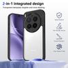 Transparent Silicone Case For Vivo X300 Pro vivoX300 Pro X300Pro PC Back TPU Bumper Shockproof Clear Phone Cases Cover