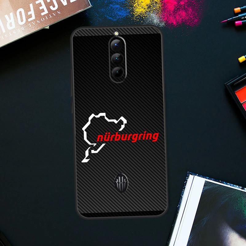 Nurburgring F1 Circuit Case For ZTE Nubia Red Magic 9 8 8S Pro Plus RedMagic 6S 7S Pro 6 7 Pro 5S 6R 5G Back Cover