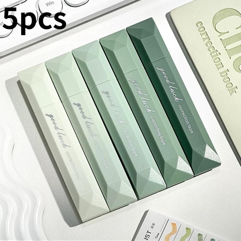 

5PCS written test correction tape ins high value gradual change correction tape large capacity smooth continuous correction tape with students