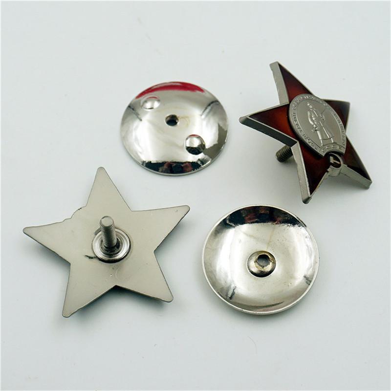 Soviet Red Star, Russian Red Army Medal, CCCP Medal, Badge, Commemorative Coin, Crafts