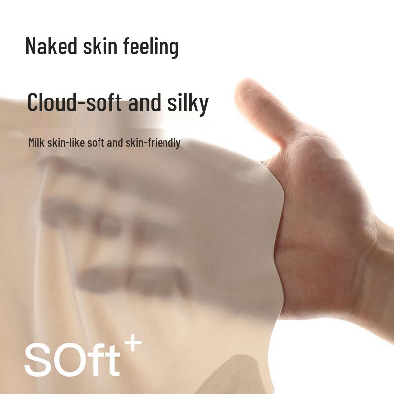 FENTENG Women's 10A Antibacterial Seamless Mid-High Waist Briefs 3-Pack