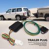 4 Pin 12V US Trailer Hitch Wiring Tow Harness Power Controller Plug