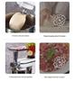 110V Multi-Function Automatic Chef Machine: Dough Kneader, Mixer, Blender, Meat Grinder, Juicer