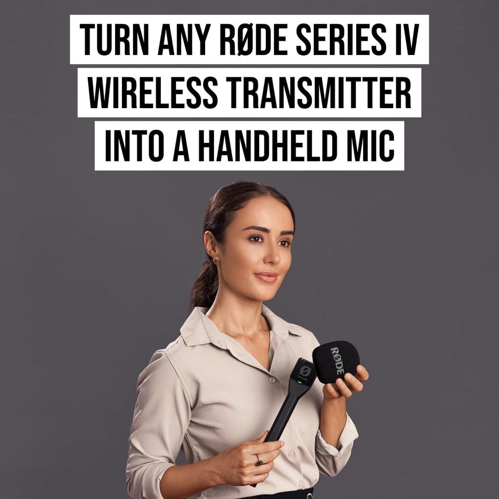 RODE Microphones Interview GO Wireless Handheld Microphone Adapter