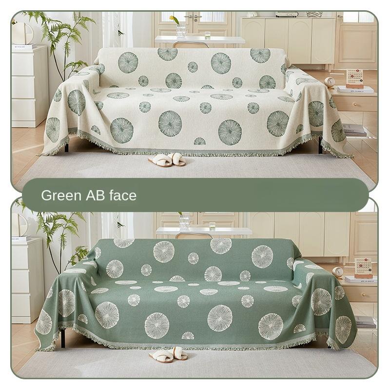 

Полотенце для дивана Nordic, полное покрытие, простой цветной чехол для дивана, односпальный и двухместный диван, нескользящее полотенце в стиле Ins 180*130cm