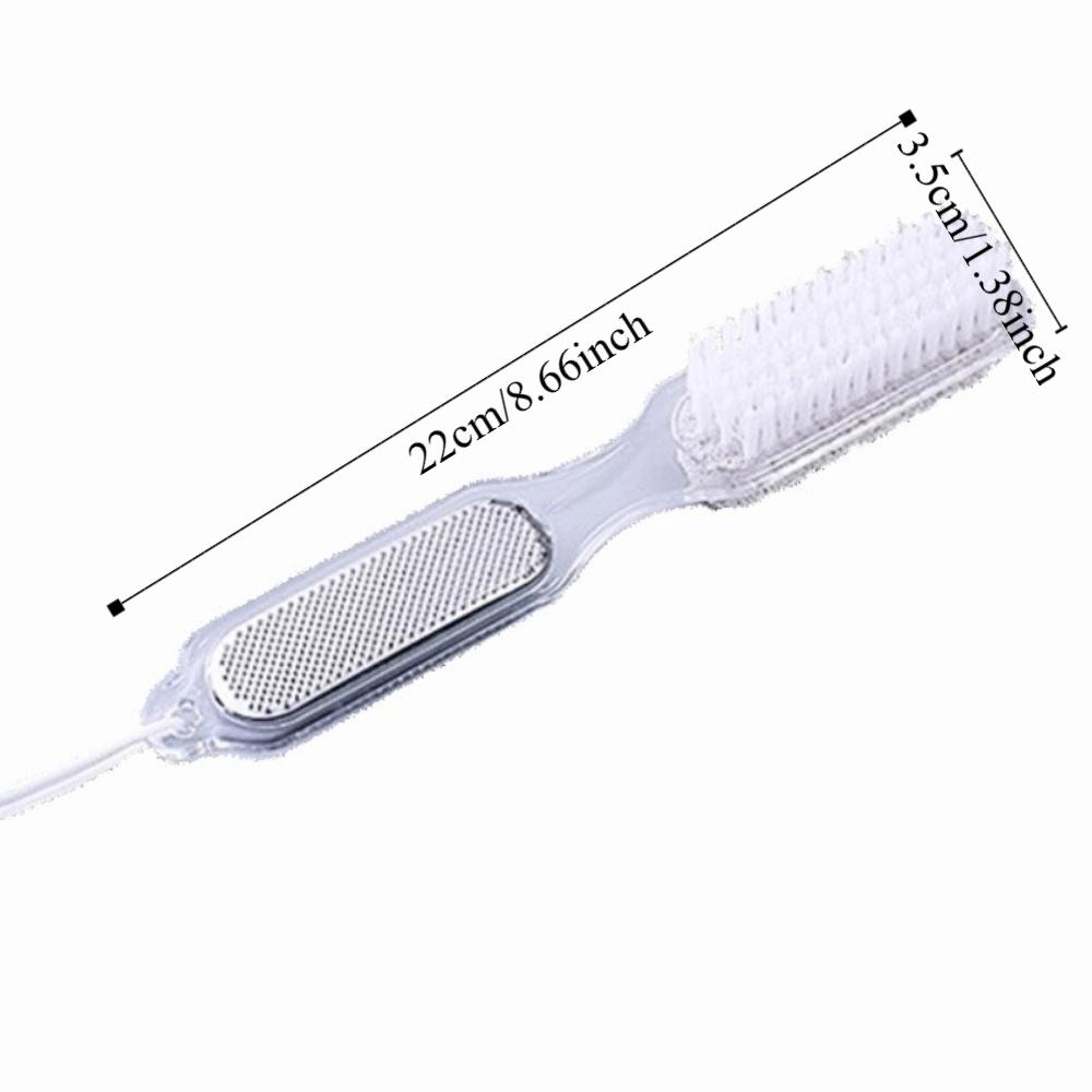Smooth Feet 4 in 1 Foot Brush Multifunctional Foot Care Scrubber Foot Pumice Stone Cleaning Dust