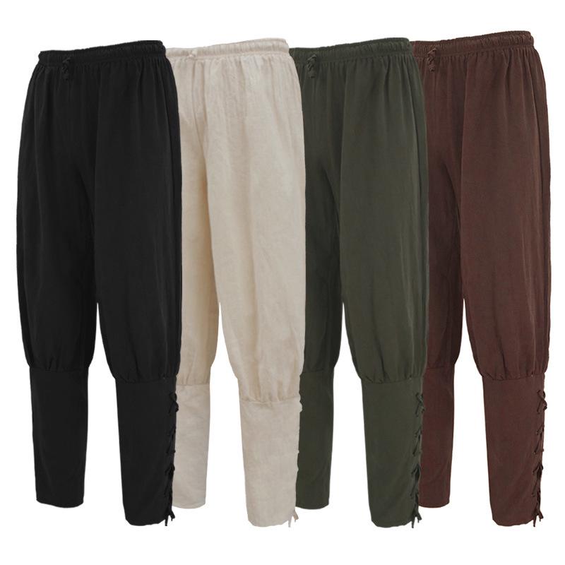

Men s Summer Casual Quick-Dry Ankle Strap Pirate Pants 5XL