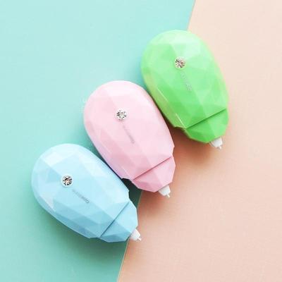 1ks mini drahokamová korekční páska 5mm*6m bílé maskovací pásky Kancelářské školní potřeby