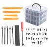 Precise 650PCS Auto Fastener Clips Mixed Car Body Push Pin Rivet Bumper Door Trim Panel Retainer Fastener Kit Clips For Car