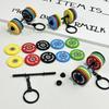 Mini Barbell Plates Key Chain Kettlebells Fitness Series Pendant  for Men Women