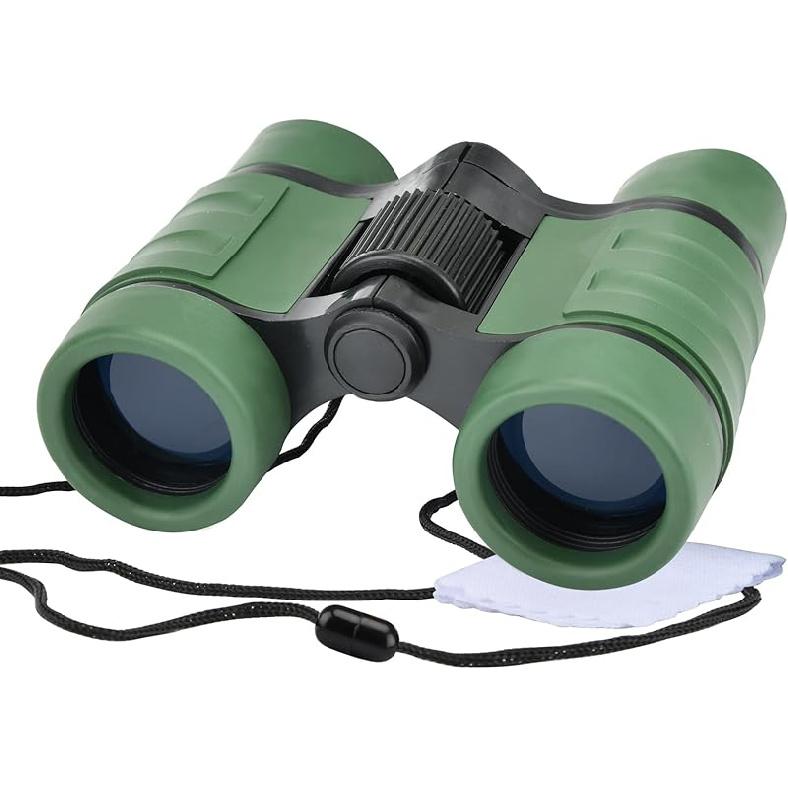 Binoculars for Kids, Toys for 3-12 Years Boys and Girls High-Resolution Optics Shockproof Mini Compact Toy Binoculars for Bird Watching, Hiking,