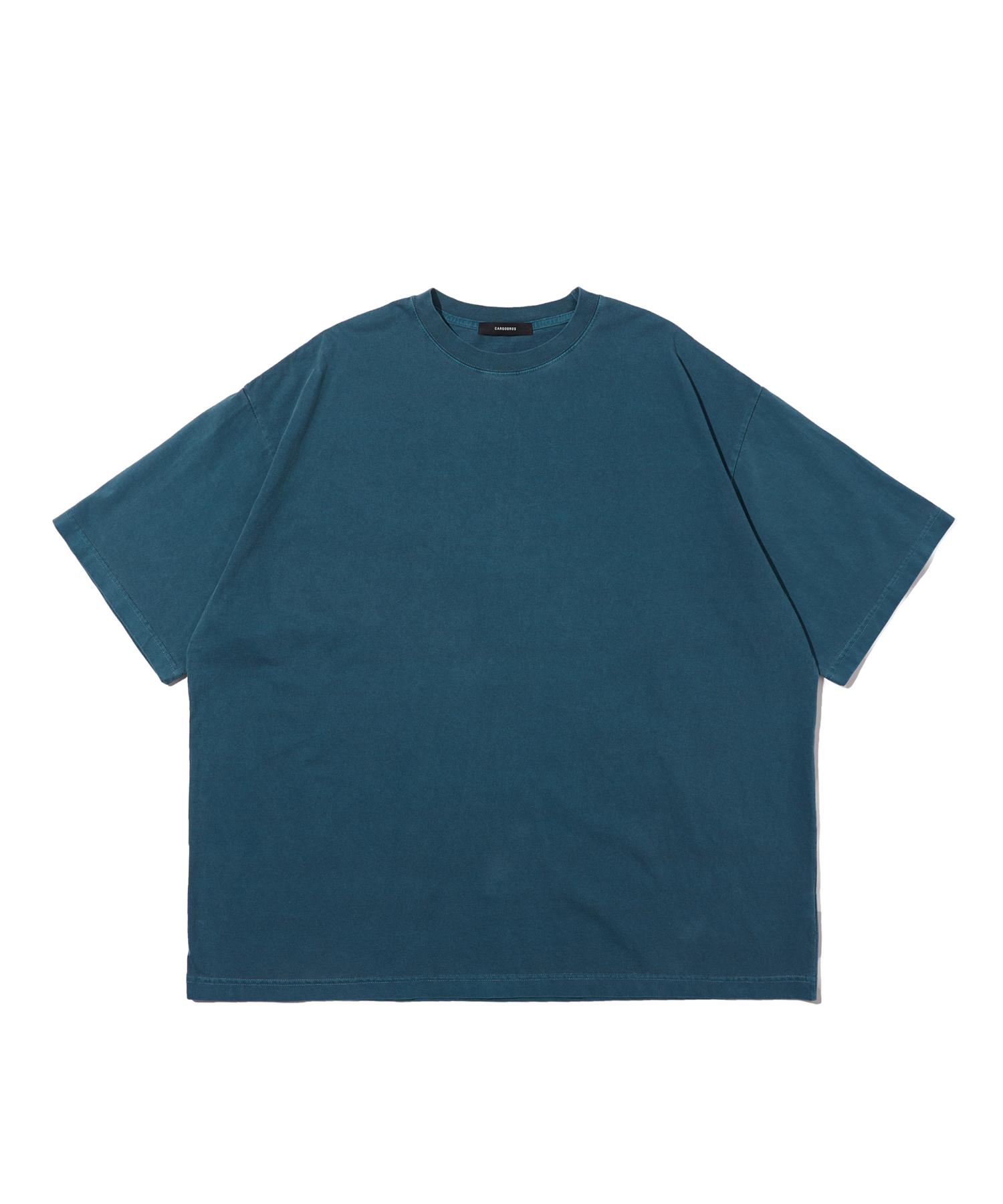 Cargo Bros Pigment Overbox Short Sleeve Tee (Green) Free