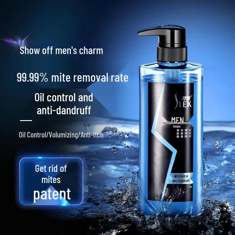 Slek Men's Refreshing Anti-Dandruff Shampoo