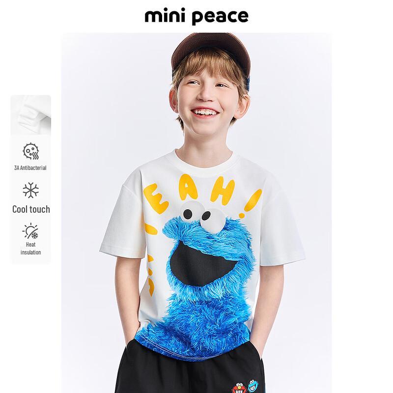 MiniPeace Boys  Cartoon Print Short Sleeve T-Shirt FACNF2237 150