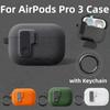For AirPods Pro 3 with Magnetic Automatic Lock Protective Case Phone Holder Style Earphone Case Accessories For Airpods Pro 3