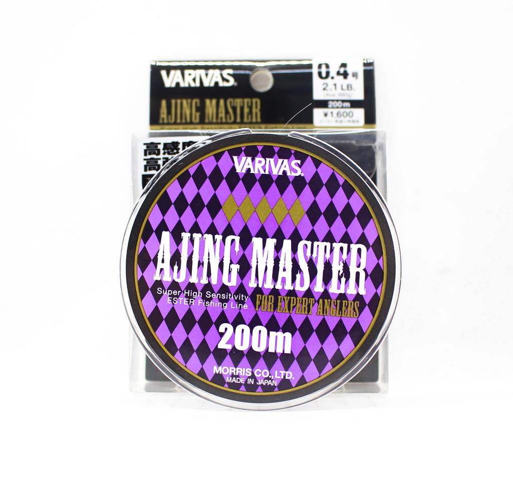 Varivas Ester Line Ajing Master 200m P.E 0.4, 2.1lb (8569)