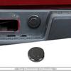 Carbon Fiber Car Rear Bumper Round Lid Cover Trim For Chevy Colorado/Silverado