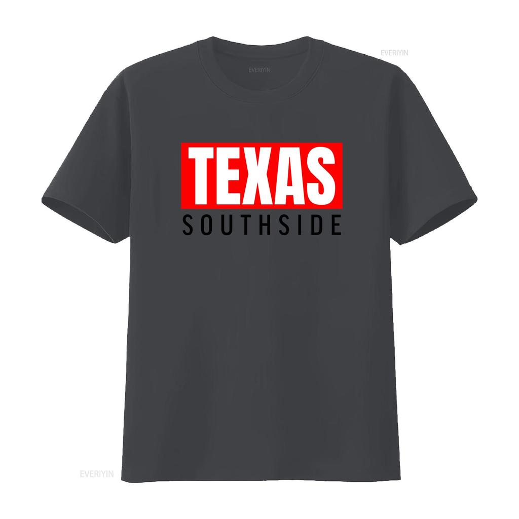 Texas Southside T Shirt Stylish and Comfortable for All Vintage Washed Homme Streetwear Slightly Soft Stretched Breathable