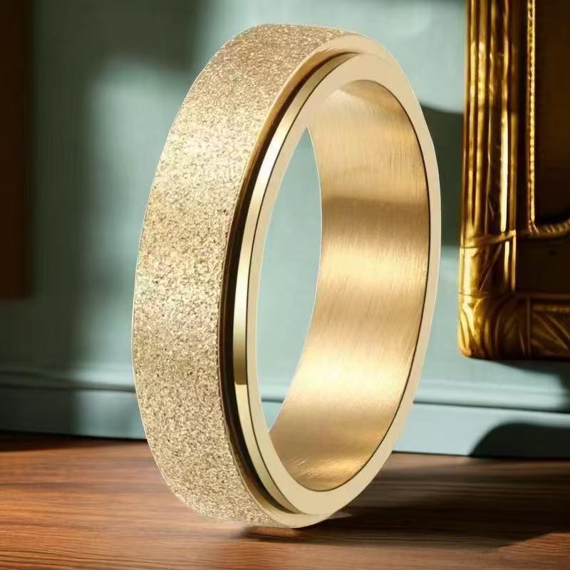 Herren Trendring aus Edelstahl - Langlebiges, nicht verblassendes Titanband