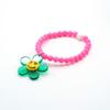 BONBEAU Daisy smile neon colorball Bracelet