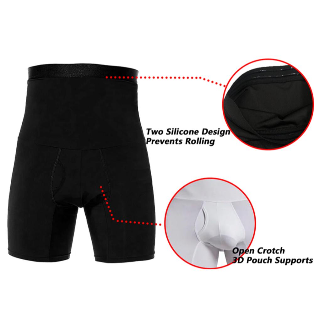 Shapewear Slimming Body Shaper Belly Compression Boxer Panties Breathable Tummy Control Shorts Men