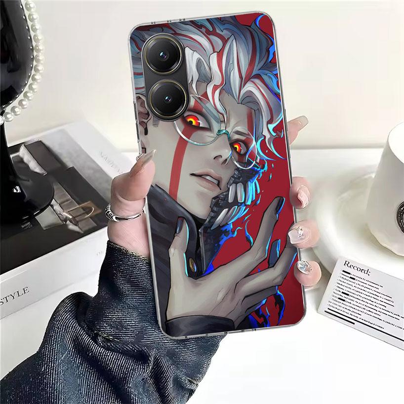 Anime D-Dandadans Okarun For Xiaomi Poco X7 X6 X5 X4 Nfc F7 Ultra F6 F5 Pro Phone Case F4 Gt F3 M6 M5 M4 M3 5G Fundas Cover Coqu