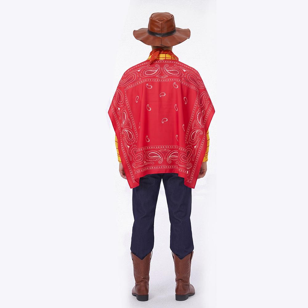 Toy Story Jessie Woody Cosplay Kostüm Kinder Cowboy Outfit mit Umhang Halloween Party Kostüm