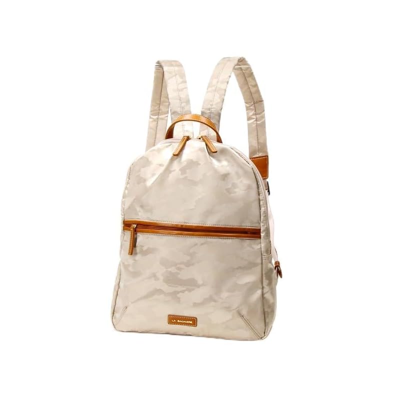 

[Rubaga Jerry] backpack shadow jacquard rucksack B006405 Ivory(33)