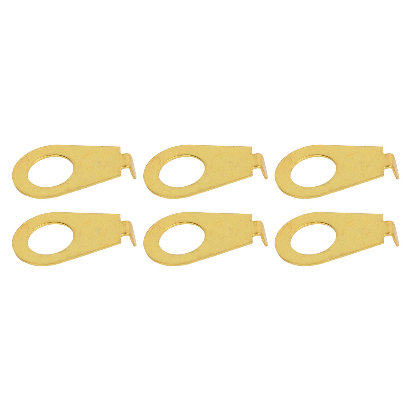 

10 шт. гитарная ручка-указатель пластина потенциометр указатель металлическая шайба электрогитара аксессуары золото золотой