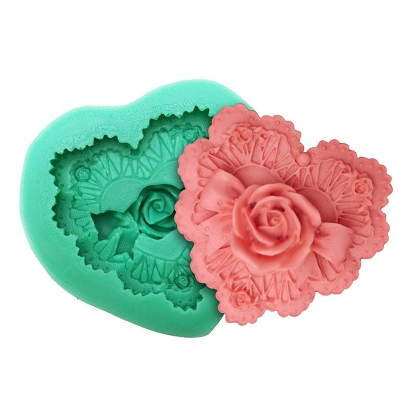 Valentines Day Theme Silicone Molds for Candle Soap Making Chocolate Fondant Silicone Mold Candy Chocolate Silicone Mold