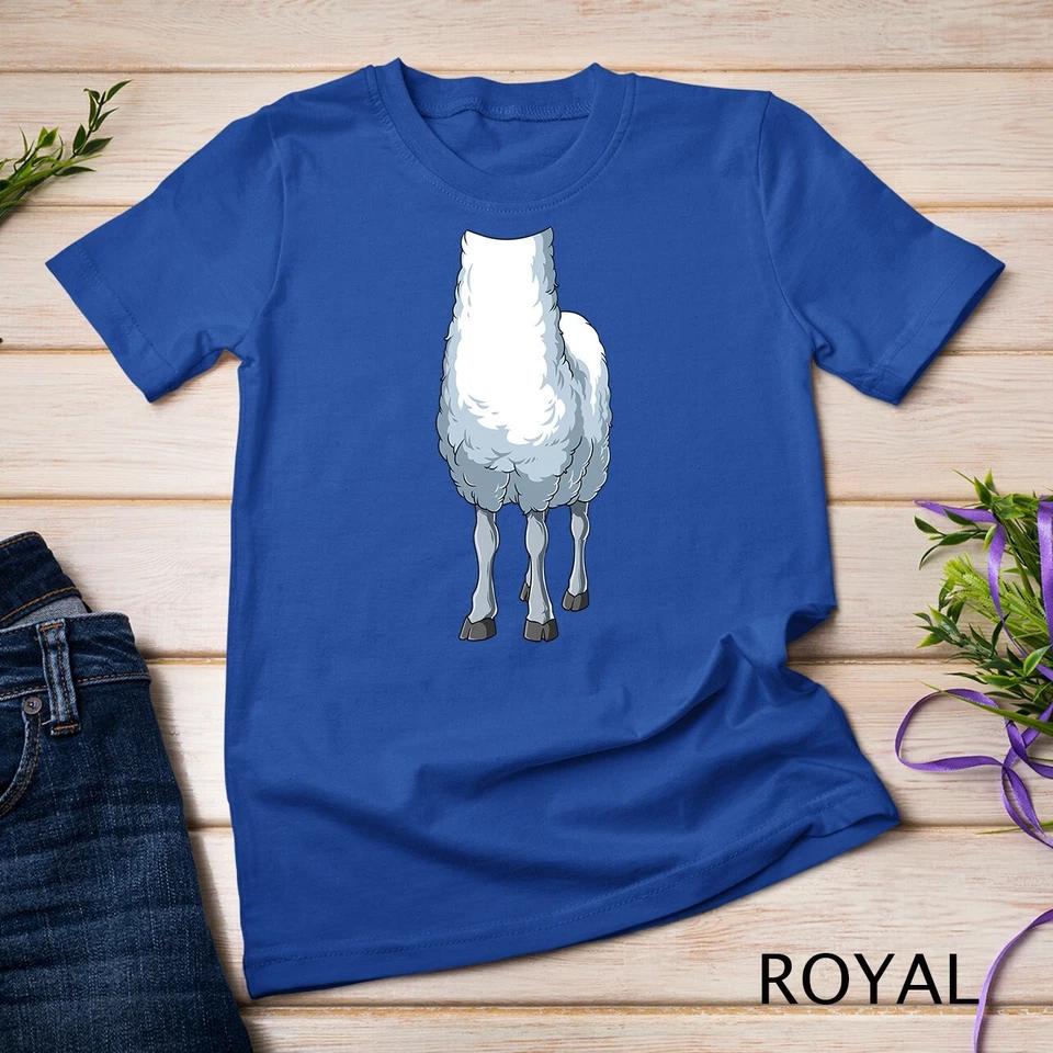 Easy Sheep Costume Sheep Body Headless Sheep Costume Unisex T-shirt 9 3XL