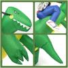 Dinosaur Kigurumi Half Body Alien Inflatable Costume Cosplay Clothes Kigurumi Alien Fancy Dress Halloween Dinosaur Monster Cosplay Disguise For Adults