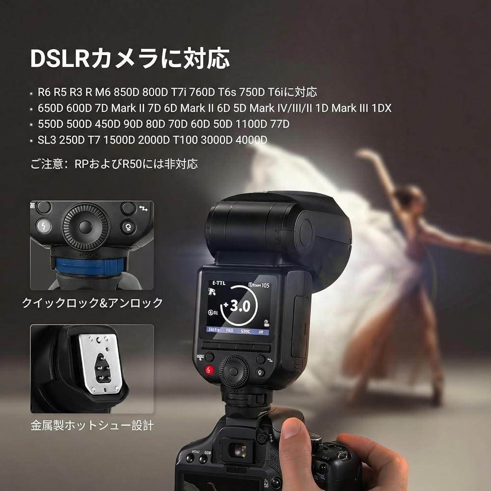 NEEWER Z2PRO-C Flash Strobe 76Ws 2.4G TTL Round Head Speedlight Godox Compatible Upgraded UI 1/8000s HSS TTL/M TCM Switch 7.2V/3000mAh Battery 600 Ful