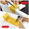 Car Tint Measure Application Squeegee Scraper Rotatable Head Nonslip Handle for Enhanced Film Fitting Accurate Placement