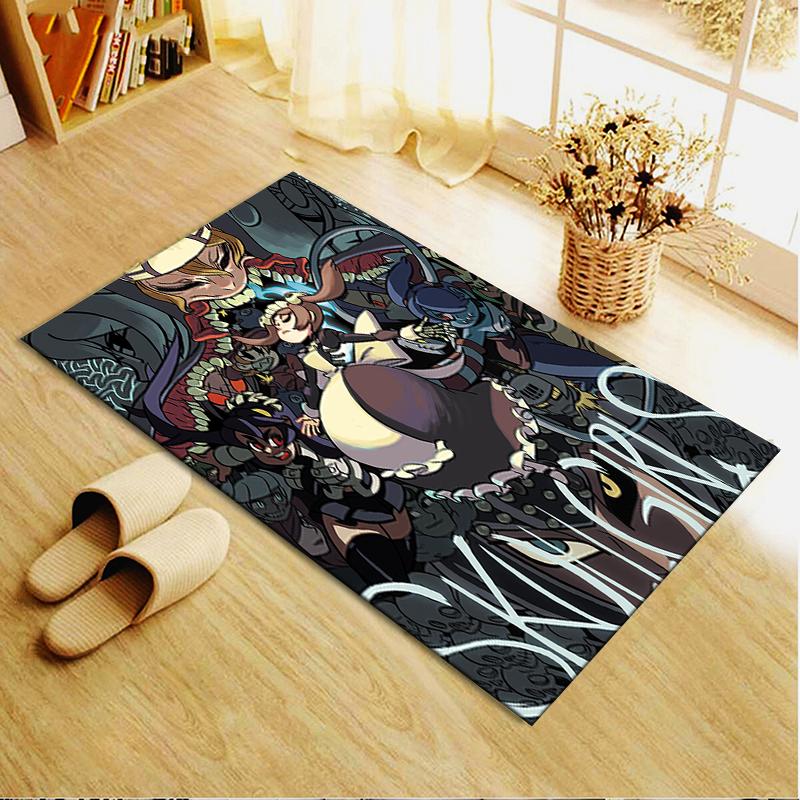 2025 New Skullgirls Carpet Rug for Living Room Bedroom Home Sofa Decoration,Kids Play Non-slip Floor Mat165